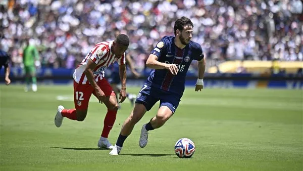 باريس يبدأ مشاركته في كأس العالم للأندية بفوز رباعي على أتلتيكو مدريد باريس يبدأ مشاركته في كأس العالم للأندية بفوز رباعي على أتلتيكو مدريد