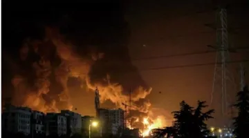 إسرائيل تحظر على الصحفيين الأجانب تغطية آثار صواريخ إيرانية في حيفا.