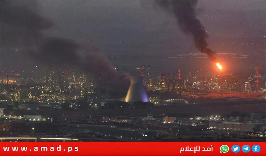 “أمبري” البريطانية: إيران نفذت هجومًا على منشآت ميناء حيفا – فيديو “أمبري” البريطانية: إيران نفذت هجومًا على منشآت ميناء حيفا – فيديو