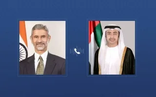 عبدالله بن زايد ووزير الخارجية الهندي يتناولان عبر الهاتف المستجدات الإقليمية. عبدالله بن زايد ووزير الخارجية الهندي يتناولان عبر الهاتف المستجدات الإقليمية.