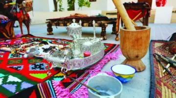 الفنون الهندية والموريتانية في منزل السليطي