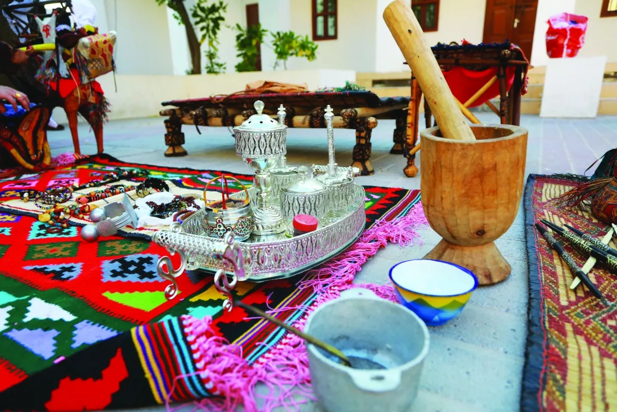 الفنون الهندية والموريتانية في منزل السليطي الفنون الهندية والموريتانية في منزل السليطي