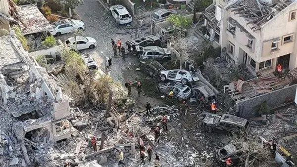 القاهرة الإخبارية: السفارة الأمريكية في تل أبيب تتضرر نتيجة الهجوم الإيراني القاهرة الإخبارية: السفارة الأمريكية في تل أبيب تتضرر نتيجة الهجوم الإيراني