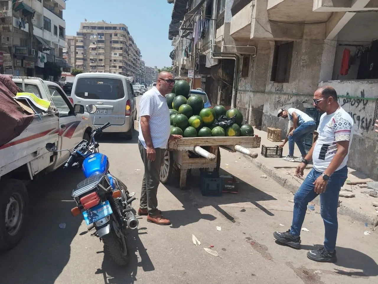 رئيس مدينة بورفؤاد: زيادة حملات إزالة الإشغالات وتطبيق الإجراءات ضد المخالفين رئيس مدينة بورفؤاد: زيادة حملات إزالة الإشغالات وتطبيق الإجراءات ضد المخالفين
