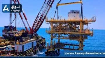تثبيت المنصة البحرية WEB OFFSHORE في مشروع تطوير حقل غاز غرب البرلس