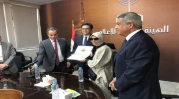 المسلماني يستعرض استوديو نجيب محفوظ وتأثيره العالمي بفضل تصميمه وسمعة محفوظ