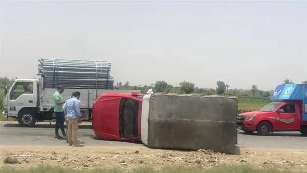وفاة وإصابة ثلاثة أفراد نتيجة انقلاب سيارة في المنيا وفاة وإصابة ثلاثة أفراد نتيجة انقلاب سيارة في المنيا