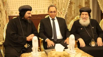حفل ترحيب بالأسقف العام الجديد لإيبارشية قنا بحضور المحافظ | صور