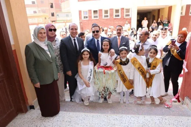 افتتاح التوسعات الجديدة في مدرسة تتا وغمرين الإعدادية بمحافظة المنوفية افتتاح التوسعات الجديدة في مدرسة تتا وغمرين الإعدادية بمحافظة المنوفية