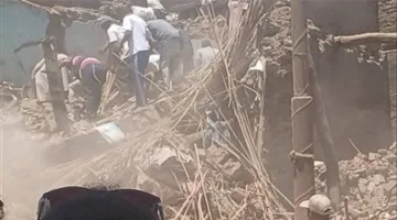 نقدم لكم الصورة الأولى للطالبة المتضررة من انهيار منزل في دندرة بقنا.
