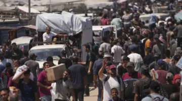 تقرير حقوقي: 325 قتيلًا و3000 مصاب جراء القصف الإسرائيلي على مراكز توزيع المساعدات في غزة