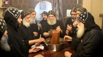 دير الأنبا بيشوي يحيي ذكرى استشهاد “أباسخيرون القليني”