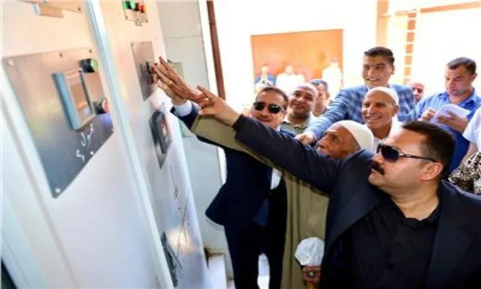 محافظ المنوفية يفتتح التشغيل التجريبي لمشروع الصرف الصحي في كفر شبرا بلولة بمنوف محافظ المنوفية يفتتح التشغيل التجريبي لمشروع الصرف الصحي في كفر شبرا بلولة بمنوف