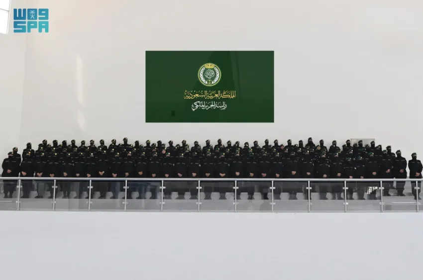 رئاسة الحرس الملكي تحتفل بتخريج مجموعة من البرامج التدريبية للعنصر النسائي رئاسة الحرس الملكي تحتفل بتخريج مجموعة من البرامج التدريبية للعنصر النسائي