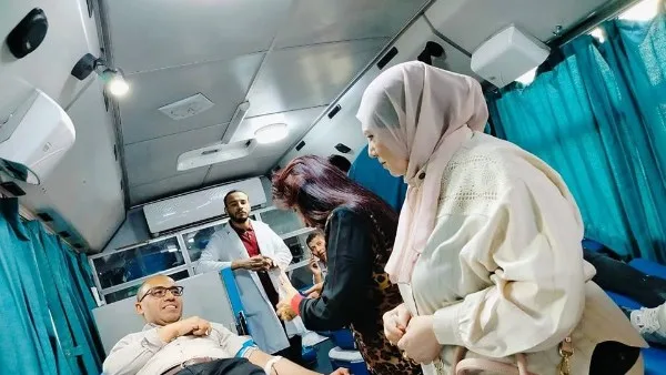 متحف أخناتون يبدأ حملة للتعريف بأهمية الانضمام إلى فرق التبرع بالدم متحف أخناتون يبدأ حملة للتعريف بأهمية الانضمام إلى فرق التبرع بالدم
