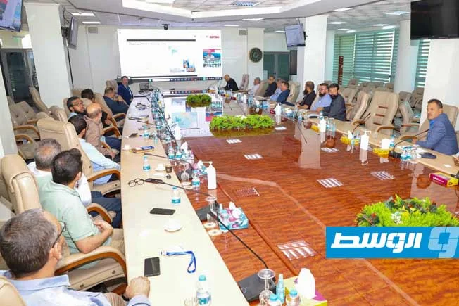 مؤسسة النفط تستكشف سُبُل رفع إنتاج الغاز من المنصات البحرية باستخدام تكنولوجيا ألمانية.