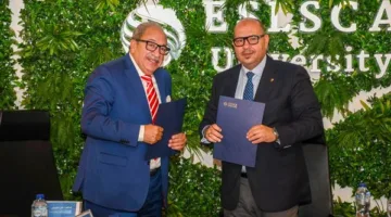 اتفاقية شراكة بين اللجنة الأولمبية وجامعة إسلسكا لتعزيز وتطوير الرياضة في مصر