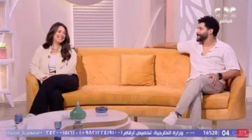 مصطفى منصور وخطيبته النجمة هايدي.. بداية قصة حب من خلال مسرحية تكللت بالخطوبة