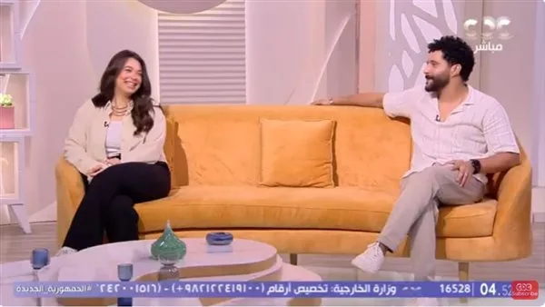 مصطفى منصور وخطيبته النجمة هايدي.. بداية قصة حب من خلال مسرحية تكللت بالخطوبة مصطفى منصور وخطيبته النجمة هايدي.. بداية قصة حب من خلال مسرحية تكللت بالخطوبة