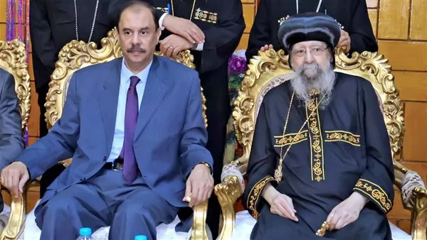 محافظ سوهاج يبارك للأنبا ويصا بمناسبة الذكرى الخمسين. محافظ سوهاج يبارك للأنبا ويصا بمناسبة الذكرى الخمسين.