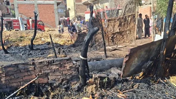 إخماد حريق في عشة ومنزلين بمدينة كفر شكر بالقليوبية إخماد حريق في عشة ومنزلين بمدينة كفر شكر بالقليوبية