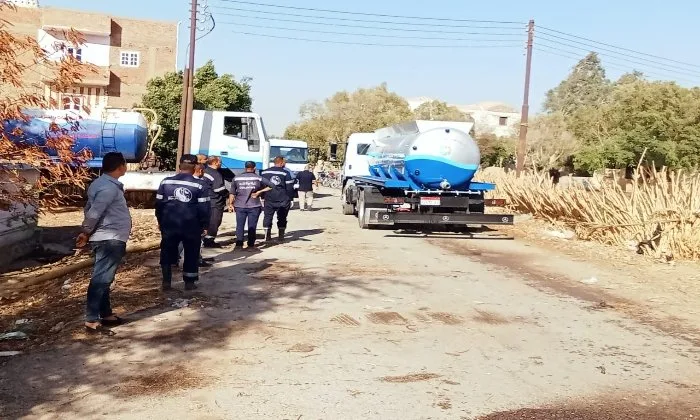 محافظة سوهاج ترد على حادثة تسرب مياه من محطة معالجة الصرف الصحي في إدفا محافظة سوهاج ترد على حادثة تسرب مياه من محطة معالجة الصرف الصحي في إدفا