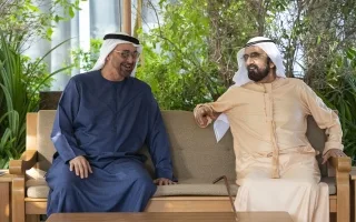رئيس الدولة ومحمد بن راشد يستعرضان مساعي تعزيز التنمية الوطنية وتحقيق ازدهار الاقتصاد الوطني رئيس الدولة ومحمد بن راشد يستعرضان مساعي تعزيز التنمية الوطنية وتحقيق ازدهار الاقتصاد الوطني