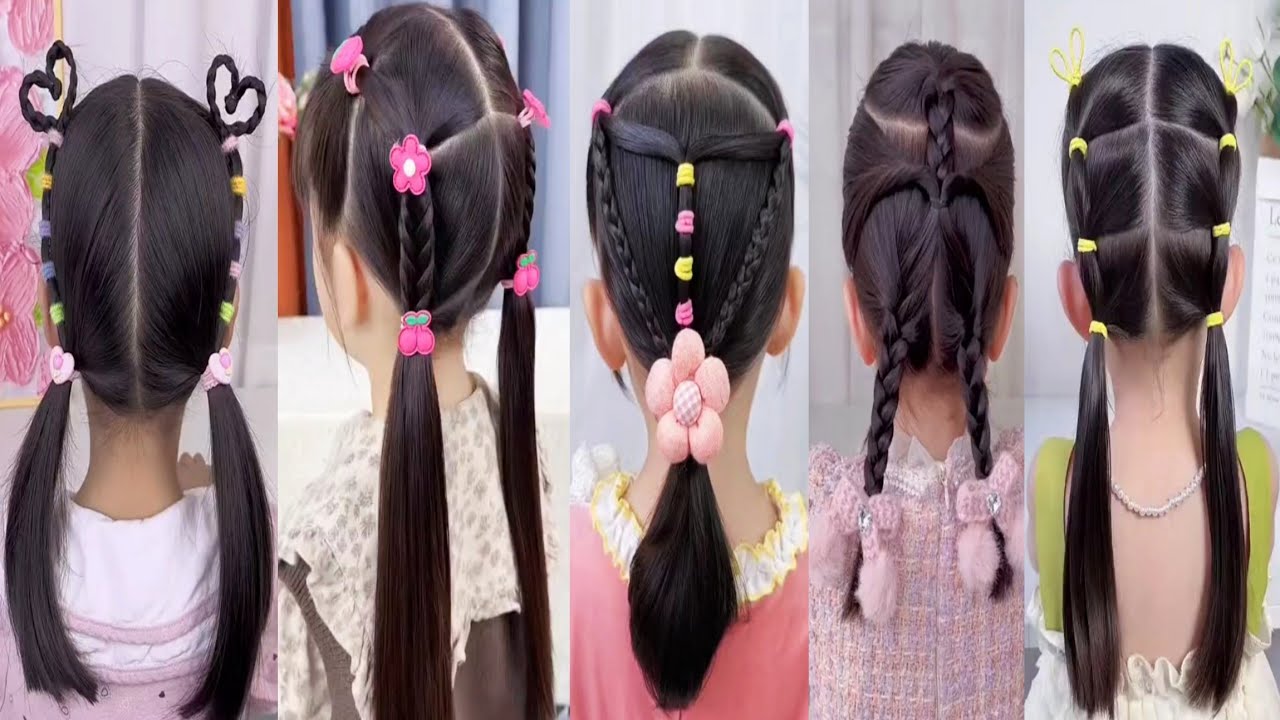 تسريحات شعر 2024 سهلة وجميلة وبسيطة مع حيل للشعر تجعلك جميله ستنفعك😍 دلعي نفسك 2024#ترند #موضة#العيد