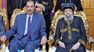 محافظ سوهاج يبارك الأنبا “ويصا” بمناسبة مرور 50 عامًا على تسنمه أسقفية إيبارشية البلينا.