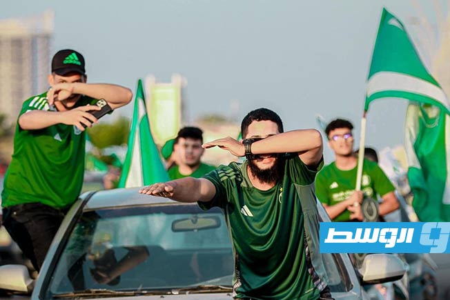 استقبال بعثة أهالي طرابلس بطلة أفريقيا لكرة السلة، الأربعاء 16 يونيو 2025. (الإنترنت)