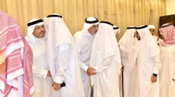 أسرتا ساب والمرزوقي تتقبلان العزاء في وفاة الشيخ زاهد