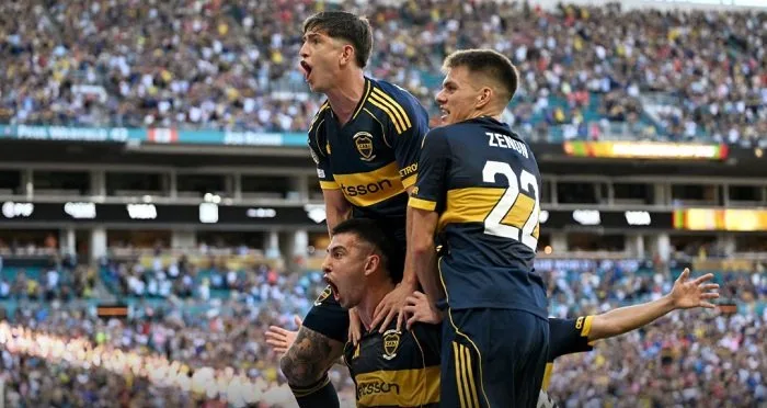 كأس العالم للأندية: بوكا جونيورز يتفوق على بنفيكا في الشوط الأول (فيديو) كأس العالم للأندية: بوكا جونيورز يتفوق على بنفيكا في الشوط الأول (فيديو)