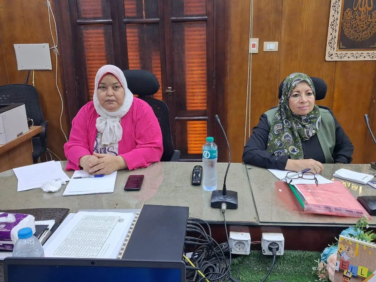صور: وكيل “تعليم الغربية” يتابع امتحانات الثانوية العامة من غرفة العمليات ولا توجد شكاوى