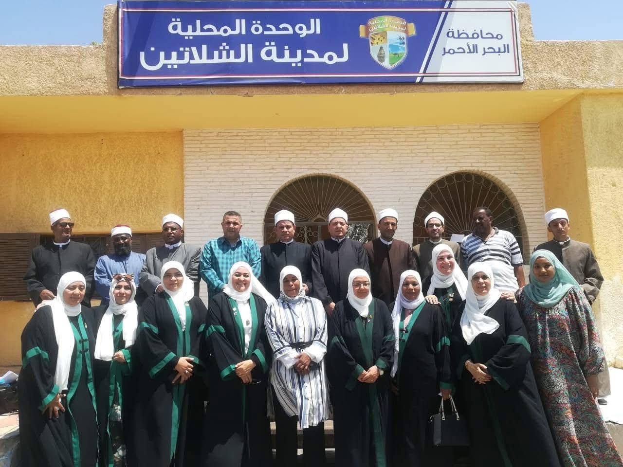 الأوقاف تبدأ أول نشاط من القافلة الدعوية المشتركة في شلاتين للتثقيف الديني