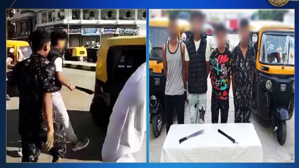 اشتباك عنيف بالأسلحة البيضاء بسبب أولوية المرور في أبو المطامير