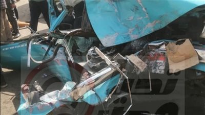 نقدم الصورة الأولى لسائق حادث مراقبي الثانوية العامة في قنا
