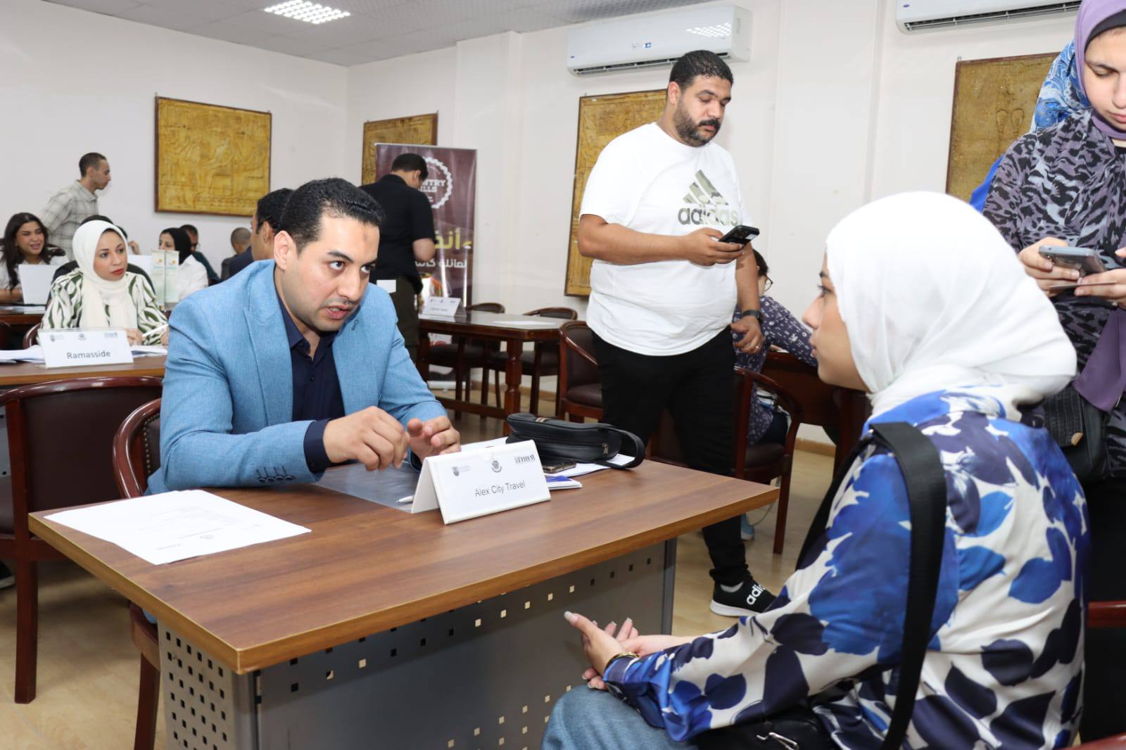 كلية السياحة والفنادق بجامعة الإسكندرية تنظم ملتقاها السنوي للتوظيف