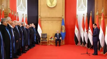 2014: عبد الفتاح السيسي يتولى منصب رئيس مصر بعد أداء اليمين الدستورية