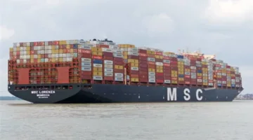 ميناء الإسكندرية يستقبل أكبر سفينة حاويات في تاريخه.. وصول MSC ANNA بحمولة تقترب من 190 ألف طن