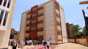 محافظ المنوفية يدشن التوسعات الجديدة لمدرسة تتا وغمرين الإعدادية في منوف
