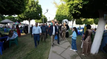 فعاليات فنية متنوعة.. محافظ أسيوط يشارك المواطنين في احتفالات عيد الأضحى بنادي العاملين