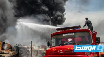 3 وفيات و10 مصابين في حريق بمجمع للبتروكيماويات في إيران