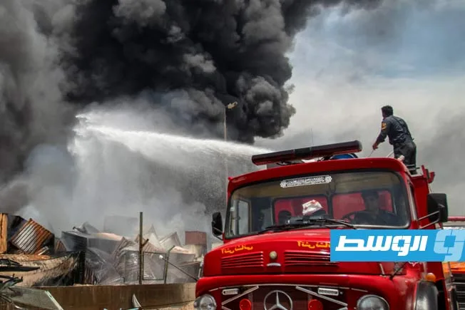 3 وفيات و10 مصابين في حريق بمجمع للبتروكيماويات في إيران 3 وفيات و10 مصابين في حريق بمجمع للبتروكيماويات في إيران