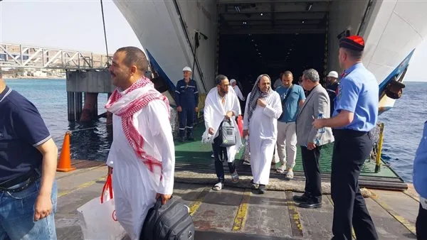 وصول آخر مجموعة من الحجاج البريين إلى مصر في 20 يونيو وصول آخر مجموعة من الحجاج البريين إلى مصر في 20 يونيو