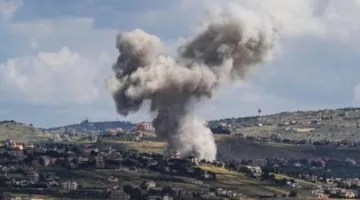 إصابة ثلاثة أفراد في هجوم جوي إسرائيلي على بلدة عين قانا بجنوب لبنان