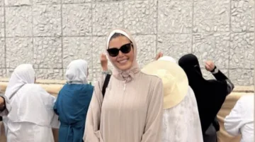 ريهام حجاج تنشر لحظات رمي الجمرات مع متابعيها