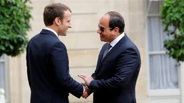 السيسي وماكرون يناقشان مستجدات القضية الفلسطينية ومؤتمر حل الدولتين السيسي وماكرون يناقشان مستجدات القضية الفلسطينية ومؤتمر حل الدولتين