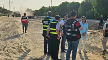 المشعان تتابع تقدم مشروع الدائري الرابع للاطلاع على آخر التطورات.