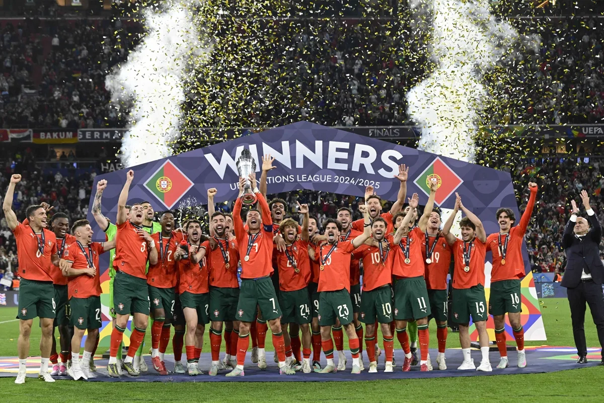 البرتغال تفوز بلقب دوري الأمم الأوروبية البرتغال تفوز بلقب دوري الأمم الأوروبية