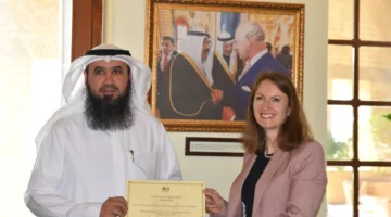 السفارة البريطانية تكرّم رئيس «المهندسين» السابق